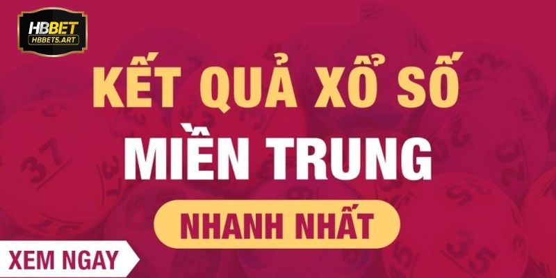 Giao diện cập nhật kết quả xổ số miền Trung rõ ràng