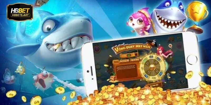 Giao diện game bắn cá nổ hũ dễ thao tác và bố cục khoa học